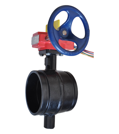 Grooved Butterfly Control Valve